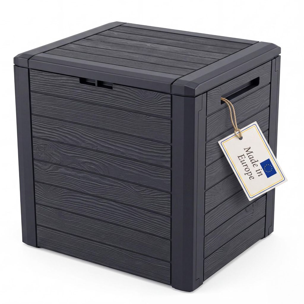 BigDean Gartenbox klein kompakt 140 Liter ideal für Balkon Produktbild 