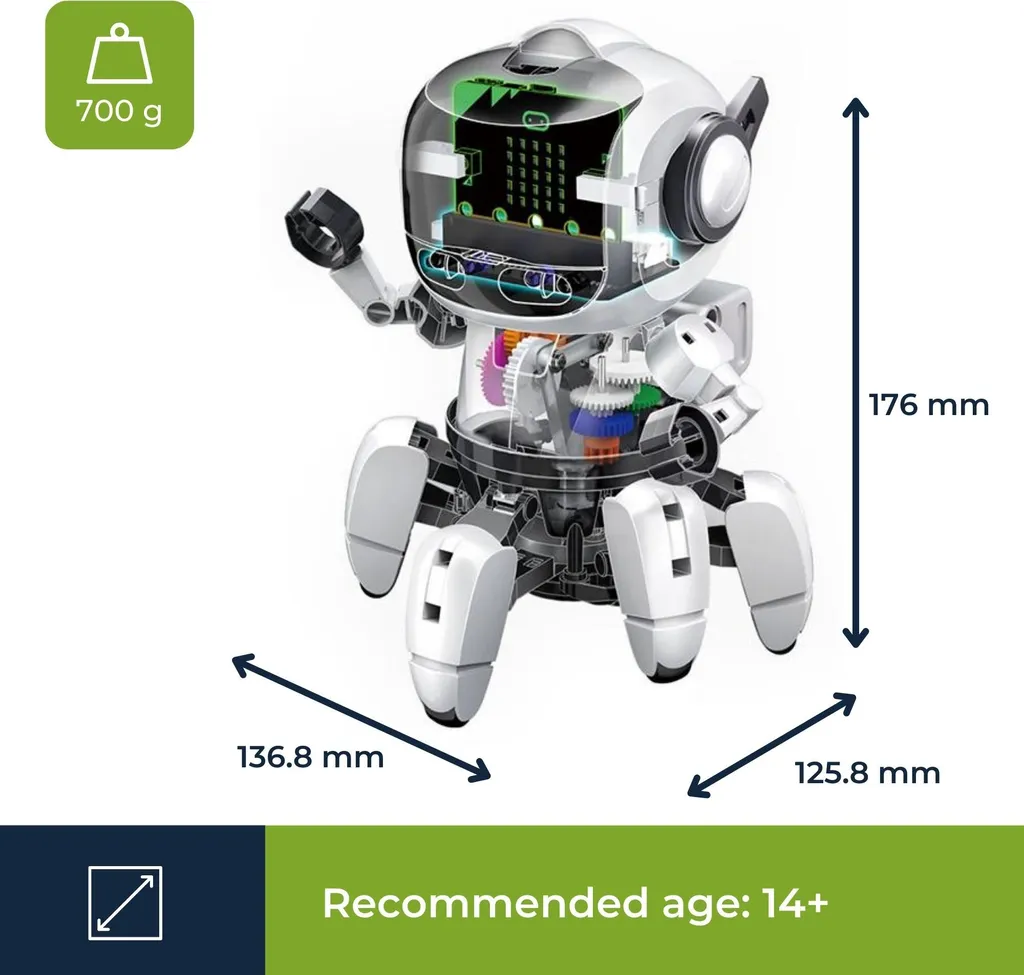 Tobbie II Micro:bit : Le Robot pour Apprendre le Code au Collège et Lycée - 11