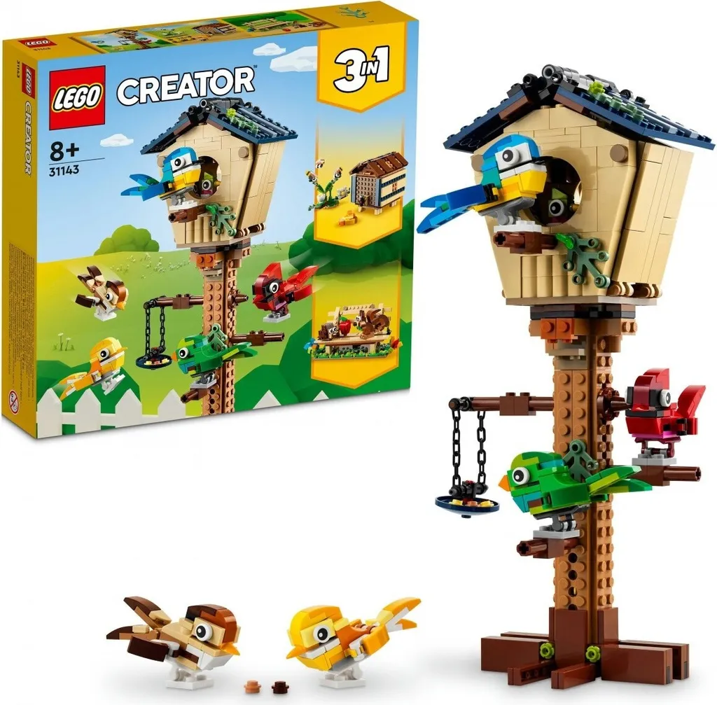 Maisonnette à oiseaux LEGO Creator 31143 - Jeu de construction 3-en-1 - 20