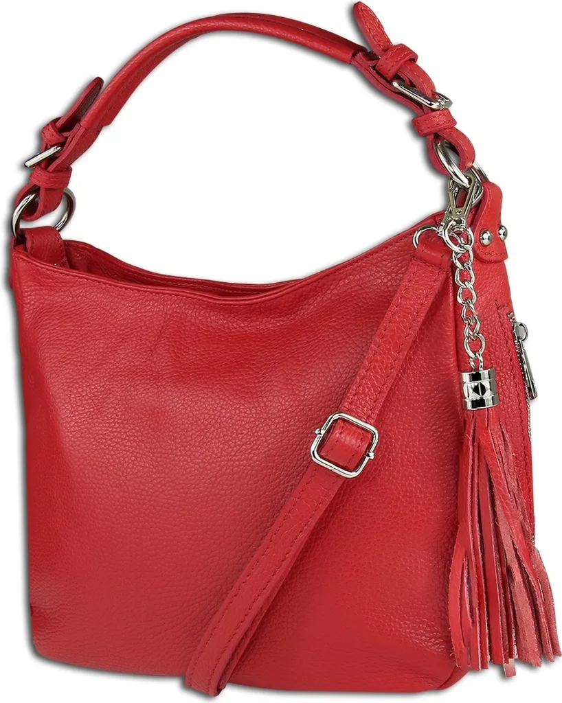Borsa Toscanto Shopper Rossa OTT134SR - Must-Have in Vera Pelle