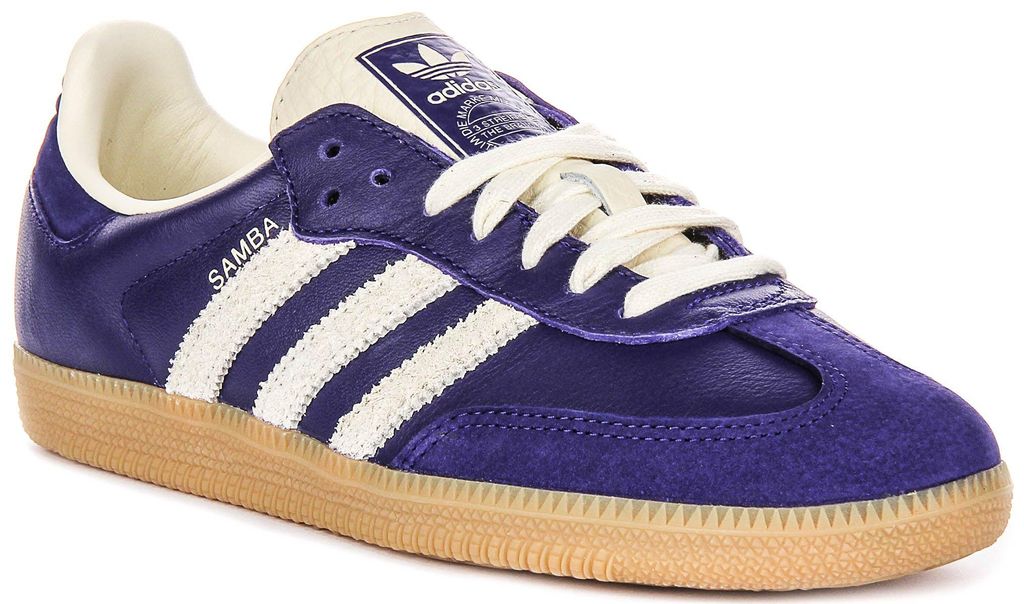 Adidas Samba OG W In Purple For Women – 5.5 UK - 38 2/3 EU - 7 US / Purple