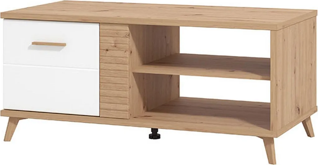 Table Basse de Séjour Frati 120x60x54 cm pour Salon Moderne et Familial