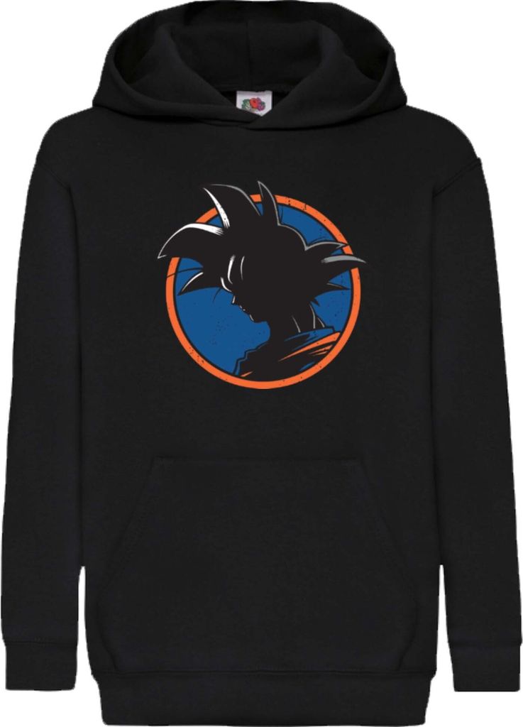 Kinder Kapuzenpullover Dragon Anime Manga Ball Z Goku 37, 5-6 Jahr - 116 / Schwarz