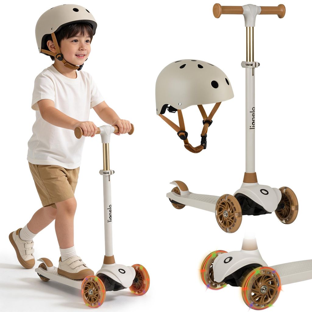 Monopattino Lionelo JESSY + CASCO Monopattino di equilibrio Immagine del prodotto 
