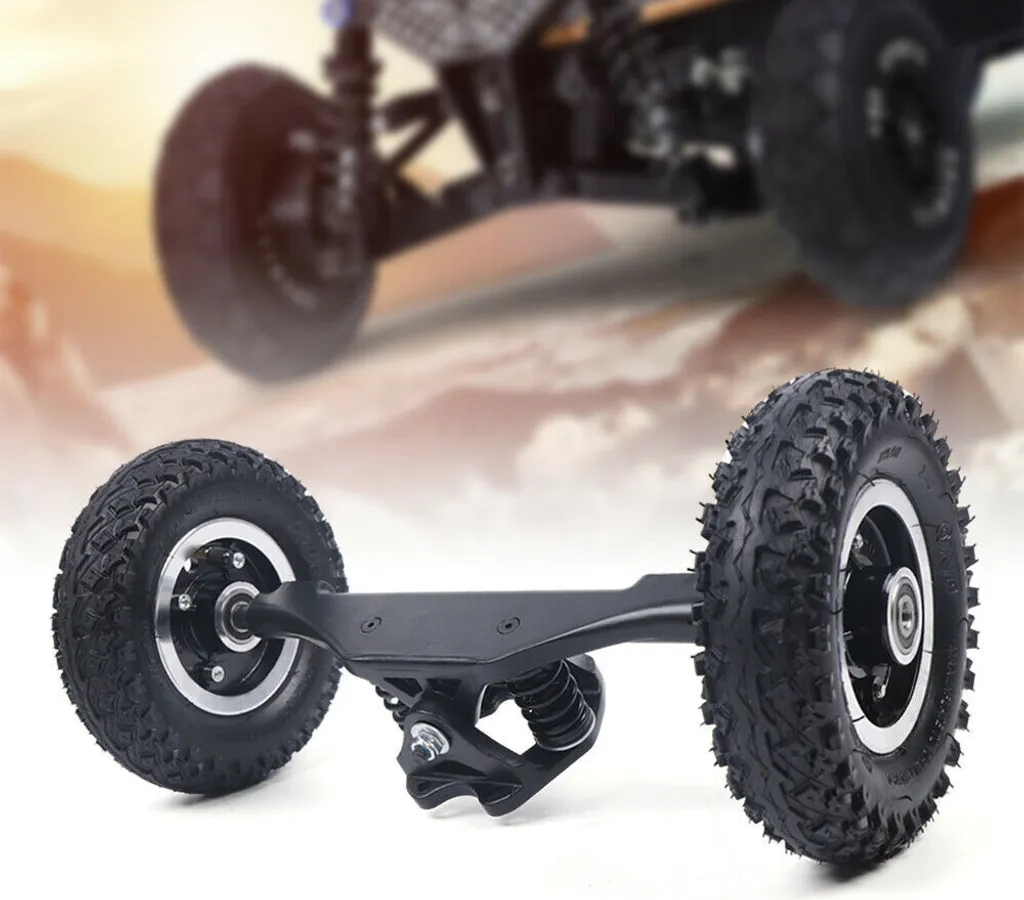 Roues 8 Pouces Anti-Vibrations pour Skateboard Électrique avec Trucks
