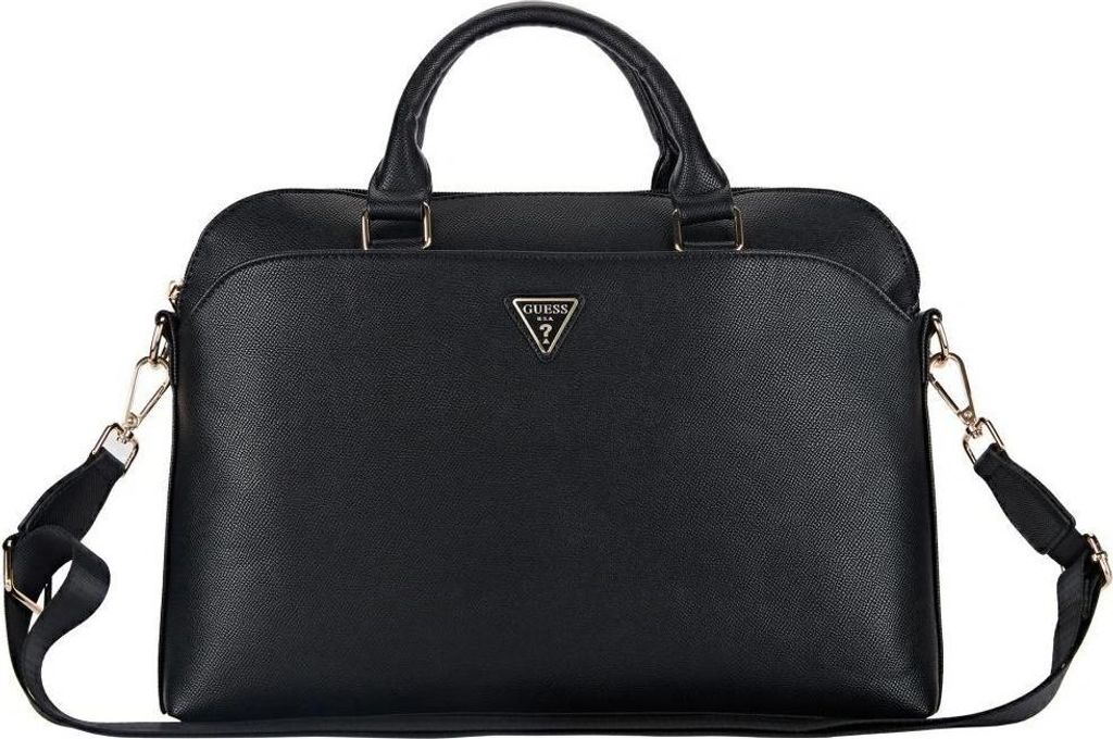 Guess Computertasche Genarbt mit Dreieck Logo Produktbild 