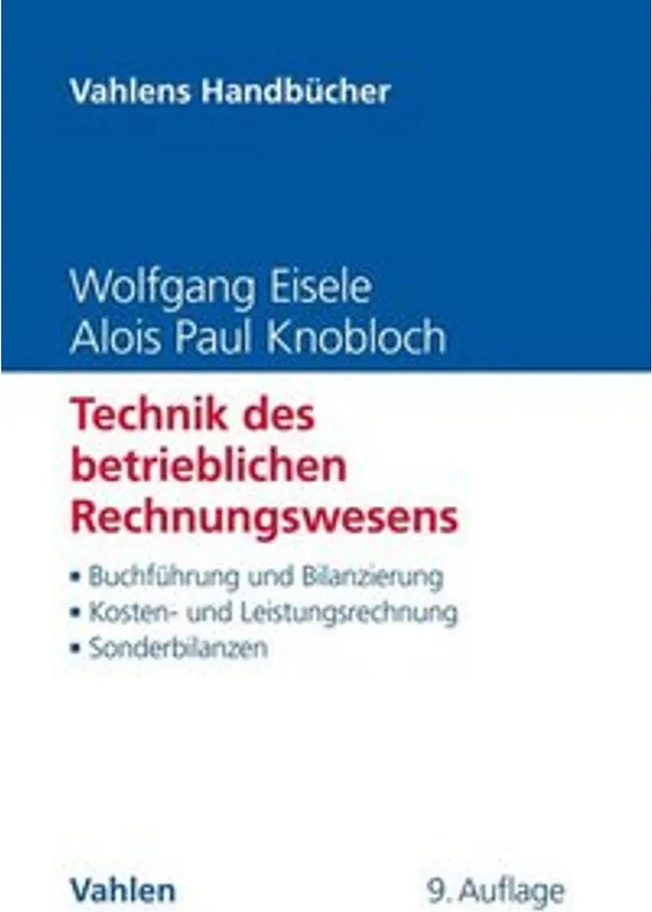 Comprendre les Bilans Allemands : Manuel Technik des betrieblichen Rechnungswesens