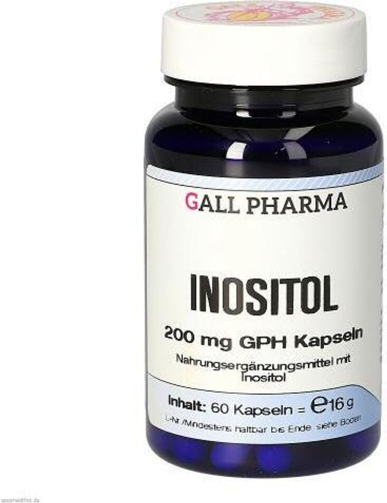 Inositol 200 mg Gph Kapseln 60 St
