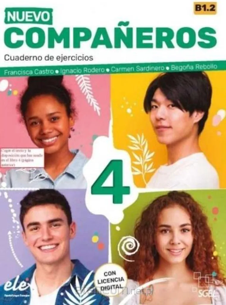 Cahier d'exercices Nouveaux compagnons 4 CM1 avec activités de français
