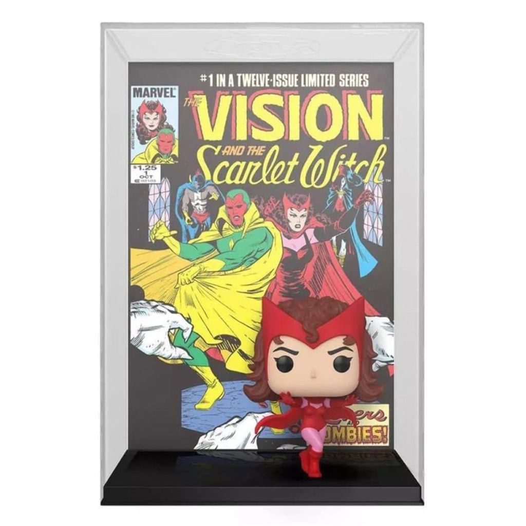 Funko Pop! Marvel Cover Scarlet Witch - Wanda vision #01 Special Edition Exclusive