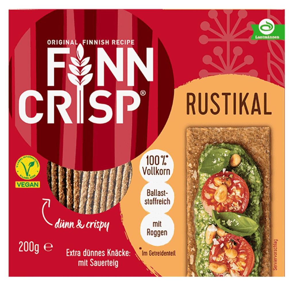 Finn Crisp Rustikal Pain croustillant de seigle complet Image du produit 