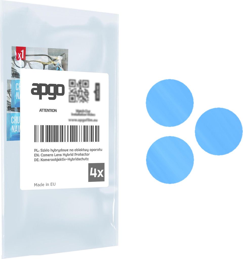 apgo 4 Stück Linsenschutz Kamera Schutzglas für Apple iPhone 13 Pro Max Kameraschutz, 9H Kameraobjektiv Camera Lens Protector