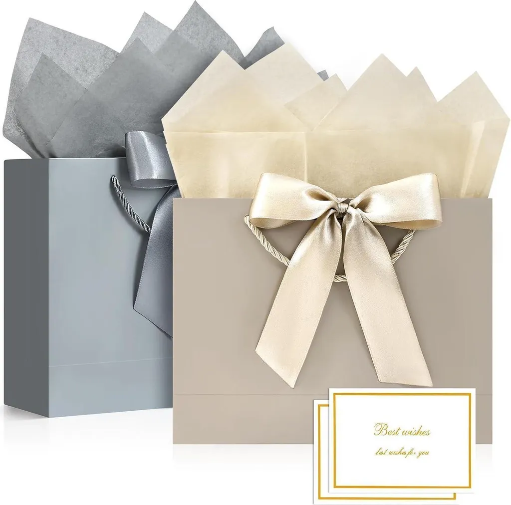 Emballage Cadeau Mariage Gris et Or : Fini les Paquets Mal Faits et Plis