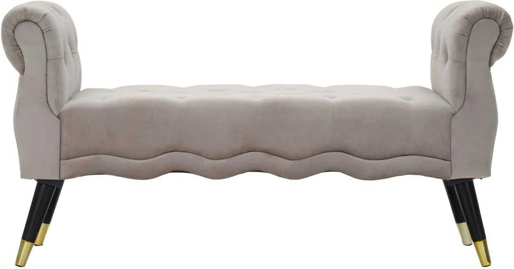 Banc Paris 120 x 60 x 40 cm en Pin et Métal Multicolore - Modèle Loft