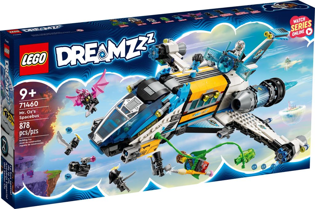 LEGO 71460 DREAMZzz Mr. Oz Weltraumbus, zweifach baubares Produktbild 