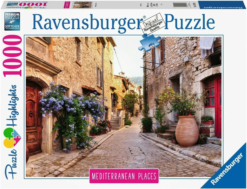Puzzle 1000 pièces Méditerranée France - Jeu de Détente Paysage Français