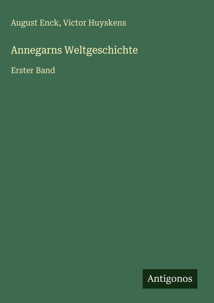 Annegarns Weltgeschichte
