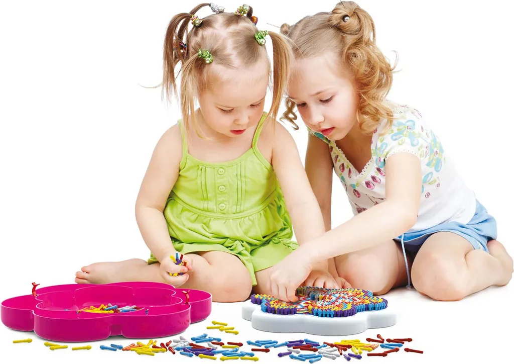 Jeu de Composition Mandala Daisy Quercetti avec Picots Multicolores 5+ - 3