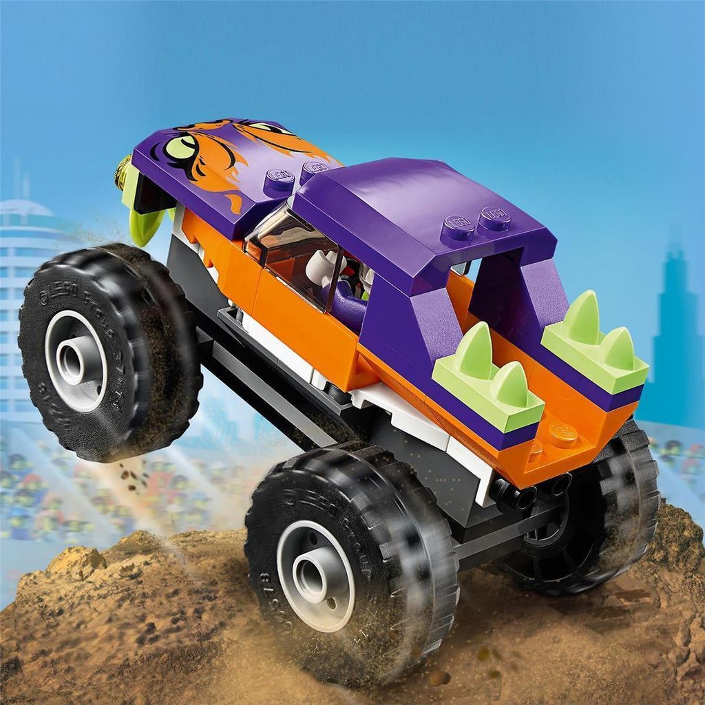 Zabawka LEGO 60251 City Monster Truck, zabawkowy samochód