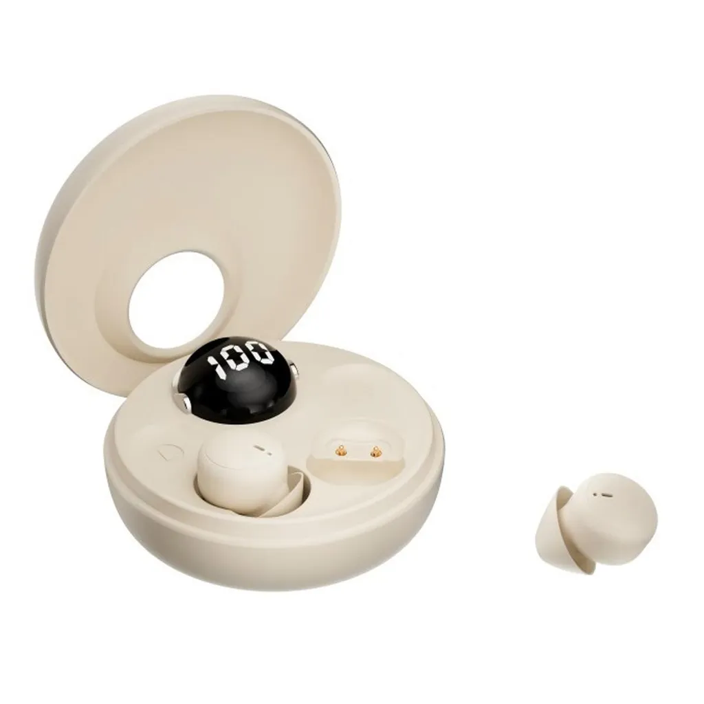 Bluetooth Schlafkopfhörer In-Ear – Ultraleicht, Ergonomisch, Lange Akkulaufzeit, Noise-Cancelling für Schlaf & Alltag