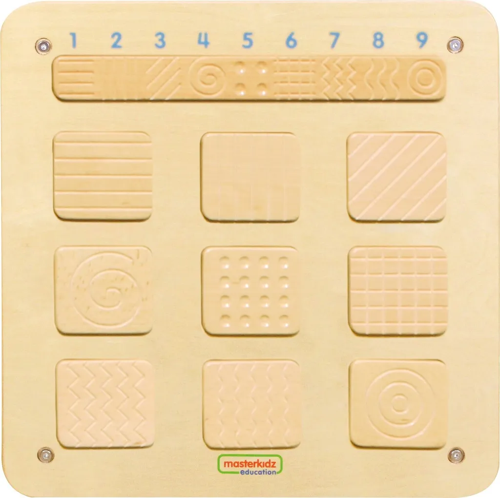 Panneau Sensoriel Masterkidz Exploration des Textures pour Enfants - 2