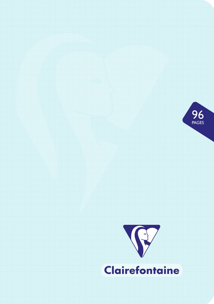 Clairefontaine 10x Mimesys Pastell, Heft A5, 48 Blatt kariert Sortiert 308682C