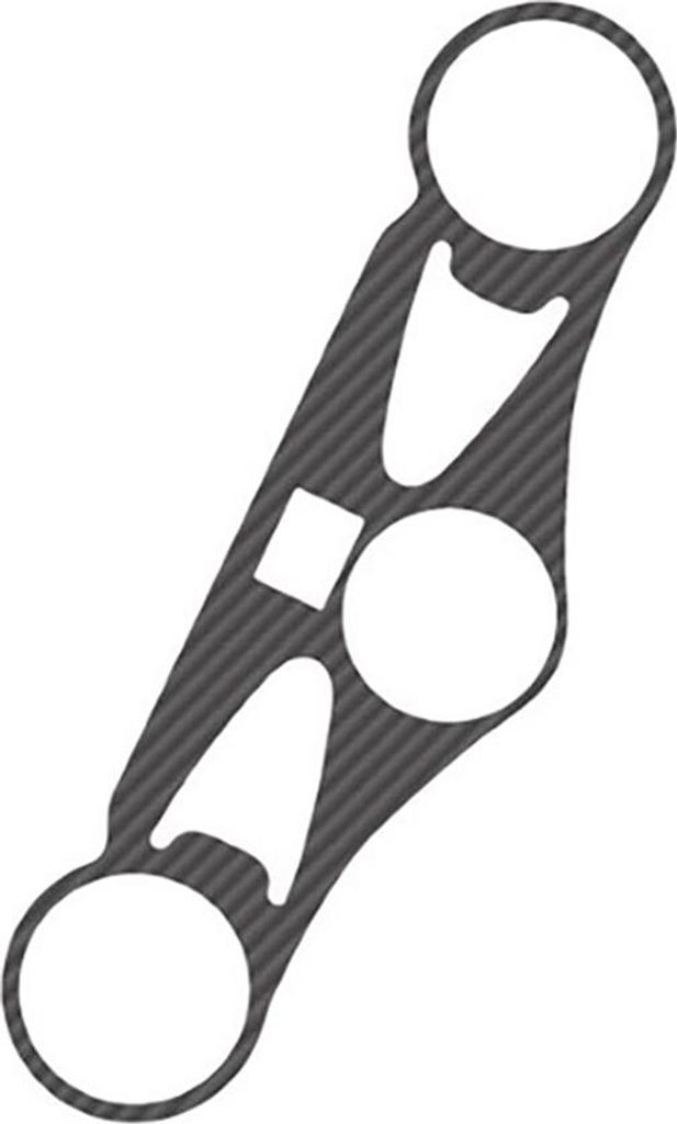 PUIG 4759C Yoke Protector Xtreme passend fuer HONDA CBR1000RR FIREBLADE Carbon look