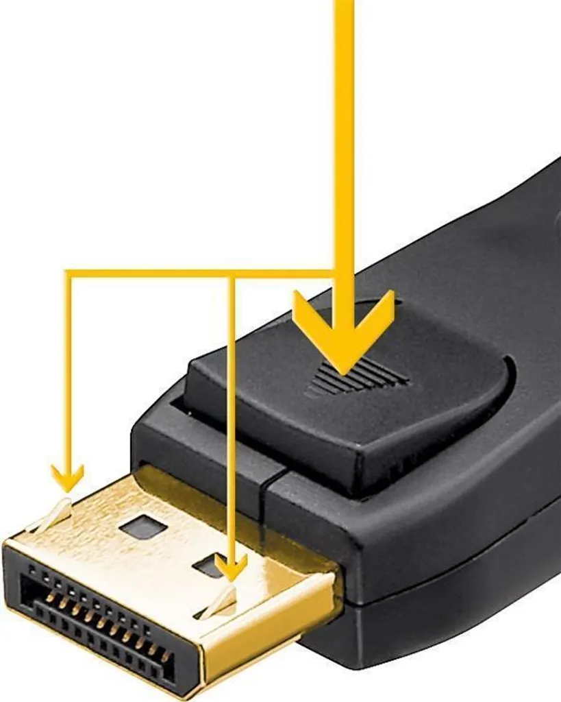 Cavo DisplayPort 1.4 Goobay 3m: 8K 60Hz per Gaming Estremo HBR3 - 3