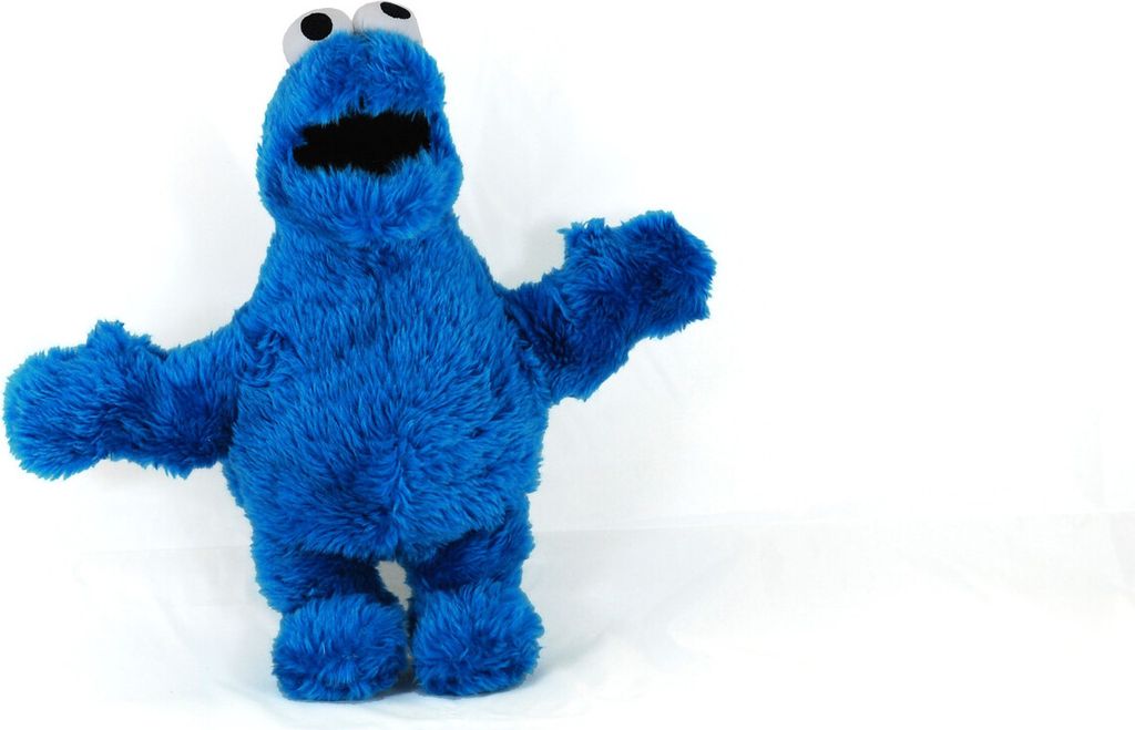 Sesamstrasse - Krümelmonster Plüschfigur 32cm