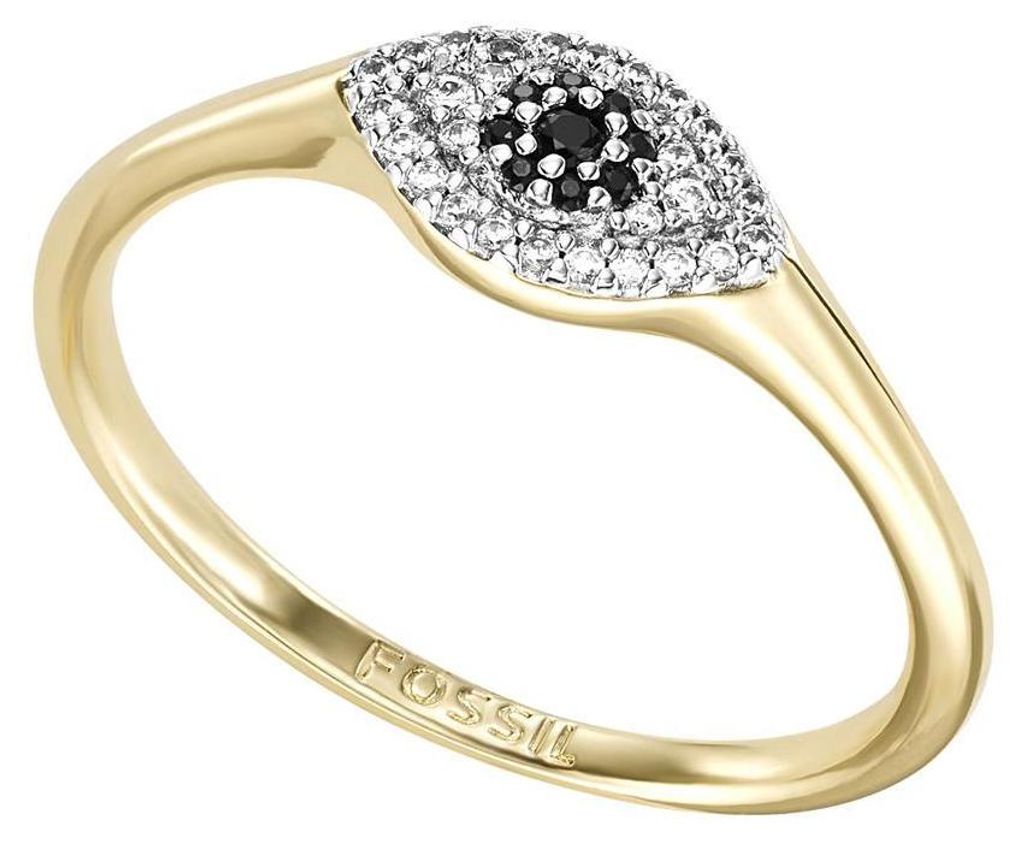 Fingerringen Fossil Gold 10 Kollektion Sterling Silver - frau