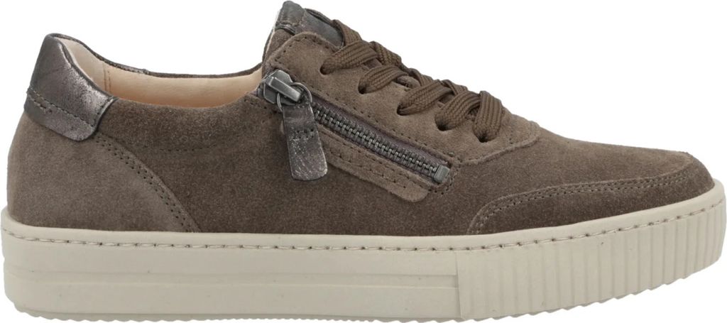 Gabor Sportliche Schnürschuhe Damen 31313832323430 Oliv 42 EU