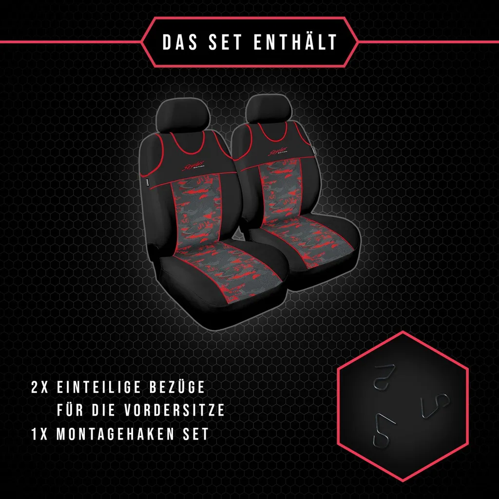Offerta Coprisedili Auto Opel Zafira Rosso Stilo | Risparmia e Rinnova - 7
