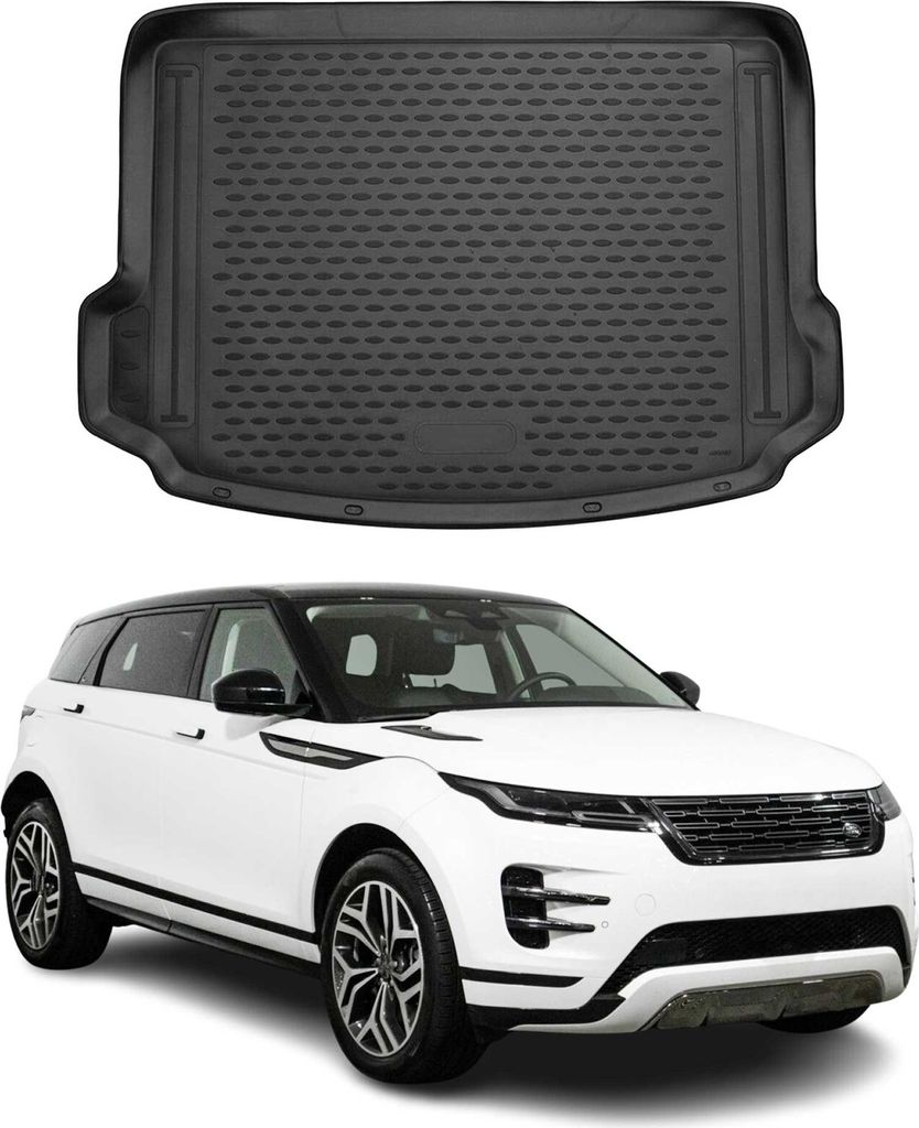 Kofferraummatte Kofferraumwanne für Range Rover Evoque 2019-2021 Gummi TPE