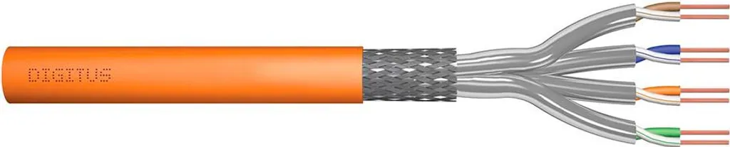 Câble Cat.7 S/FTP anti-interférence pour réseaux lents et instables LSZH