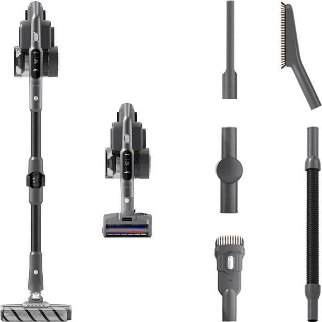 JIMMY H8 Flex, 2-in-1-Stabstaubsauger, Beutellos, Schwarz, Produktbild 