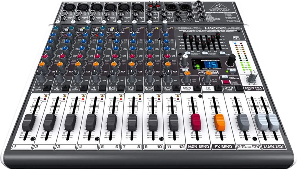 Console X1222USB Behringer avec Effets 24-bit et Compresseurs Inclus - 4