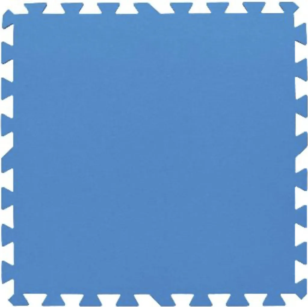 Protezione Sotto Piscina Flowclear Bestway 9 Piastrelle 50x50 Blu