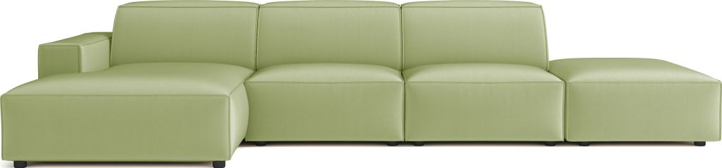 Emoebel24 Ecksofa Links 4 Teile 341x102x70cm Lucas Grün