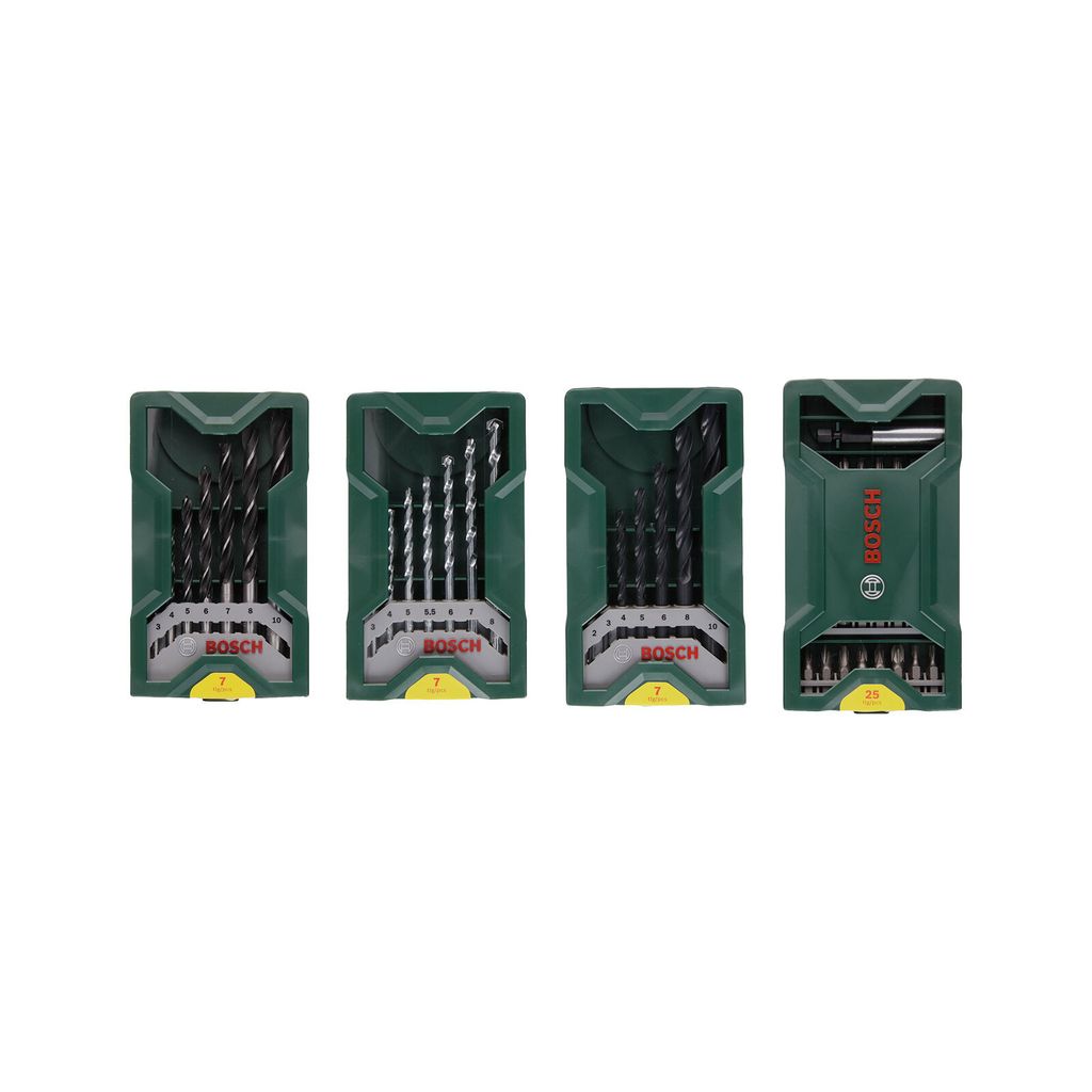 BOSCH 2607017071: Juego Multipack BOSCH Mini-X-Line (3+1), Imagen del producto 