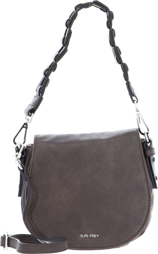 SURI FREY Handtasche Umhängetasche Luzy Flap Pocket Brown braun
