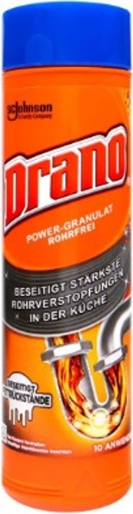Mr Muscle Drano Power-Granulat Rohrfrei 10 Anwendungen Produktbild 3