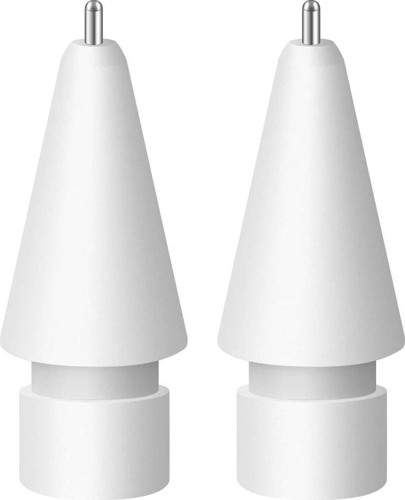 Verbesserte Ersatzspitze für Apple Pencil (1./2. Generation, 0,72 mm) – für präzise Steuerung und iPad Pro/Air/Mini (2er-Pack)