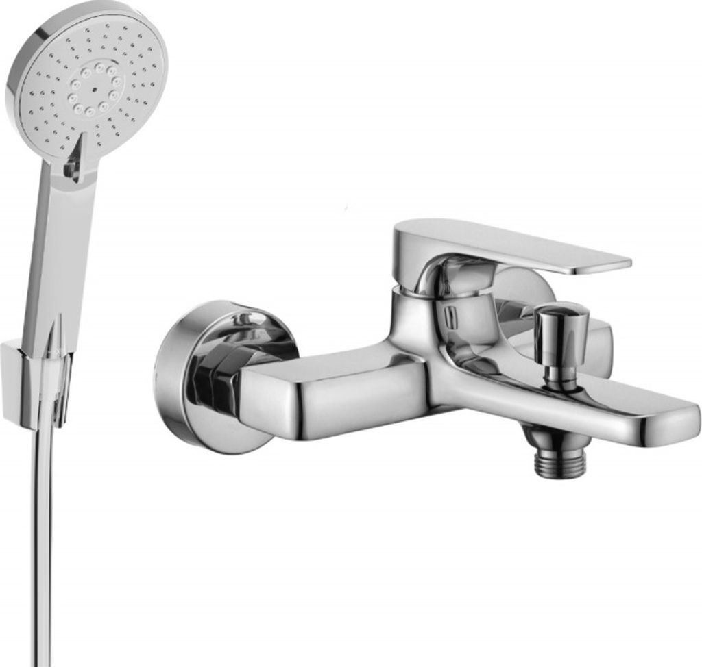 Mexen Lynx R40 Wannenbatterie mit Brausegarnitur, Chrom - 74593R40-00