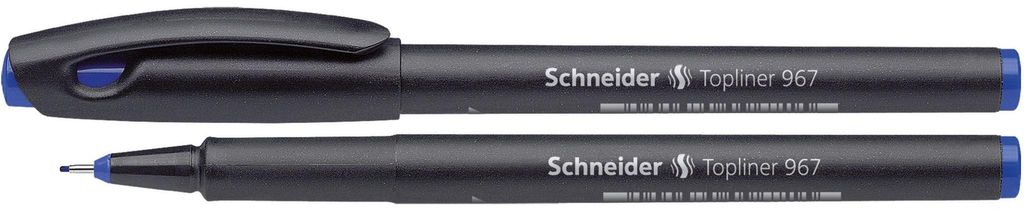 Schneider Fineliner Topliner 967 9673 0,4mm blau
