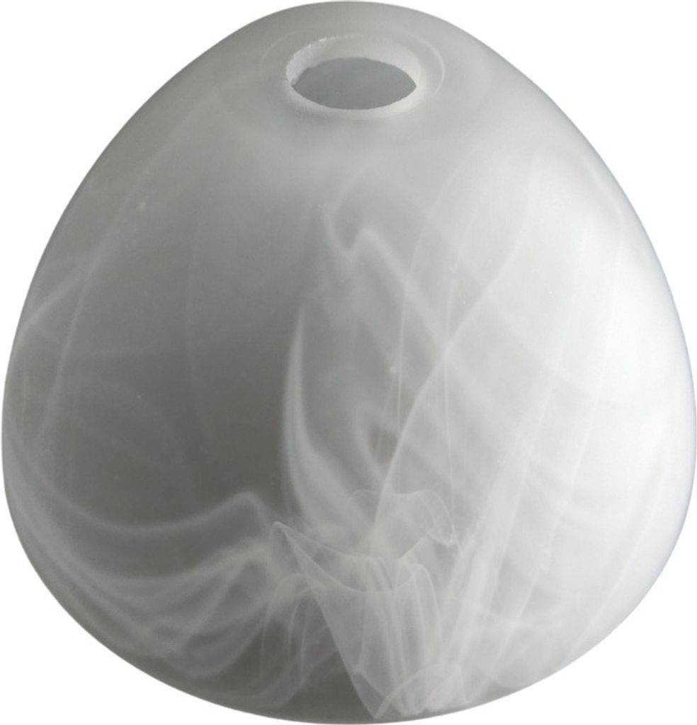 Lampenschirm Queen G9, Glas, Ersatzglas, Schirm, Ersatzschirm, Lampenglas für Pendellampe, Tischlampe, Fluter, Leuchte (1x Queen G9)