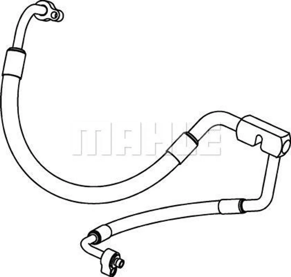 Ricambio Tubo AC Ford Focus MAHLE AP 68 000P - Qualità Premium OE