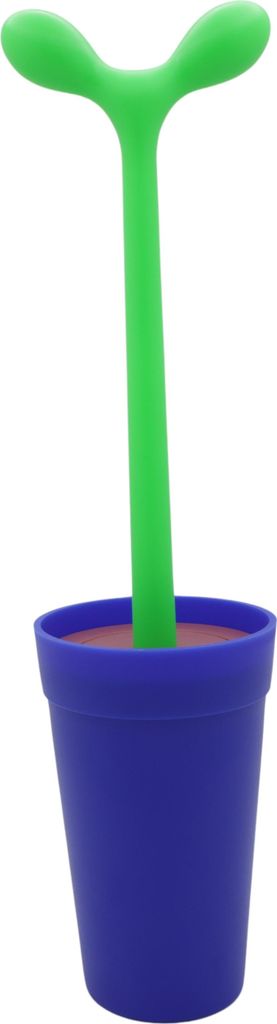 Alessi ASG04 AZ "MERDOLINO" Klosettbürste aus Produktbild 