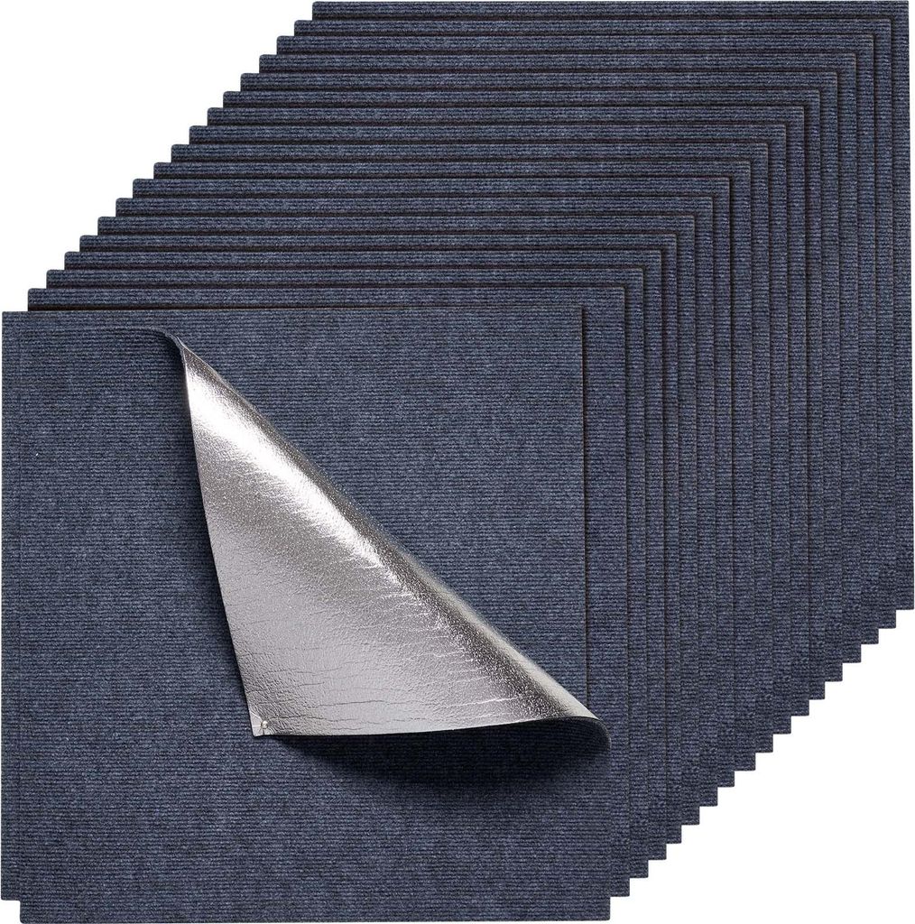 VEVOR Teppichfliesen 609,6 x 609,6 x 5 mm, 15er-Pack, Produktbild 