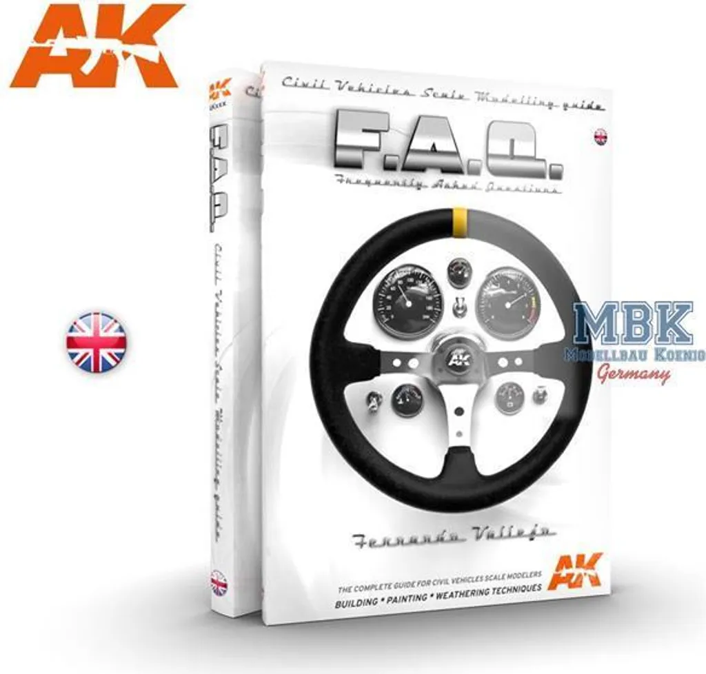 AK Interactive AK-282 F.A.Q. Modélisme Véhicules Civils Guide Complet