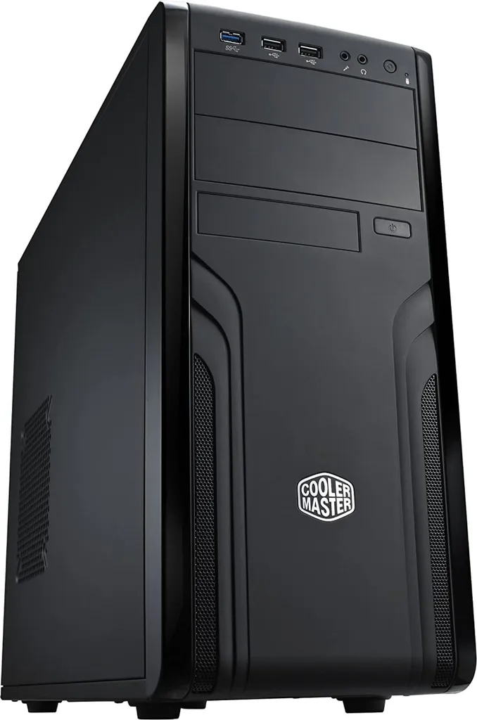 Boîtier PC Cooler Master CM Force 500 Noir : Espace et Silence de Montage